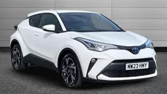 White Used 2023 Toyota C-HR Design SUV | £22,450 (Fair price)