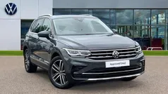 Dolphin grey metallic Used 2022 VW Tiguan Elegance SUV | £25,336 (Fair price)