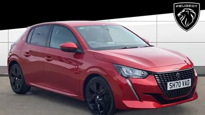 Used Peugeot 208 Allure 102 HP (75 kW) 2020 Red Hatchback