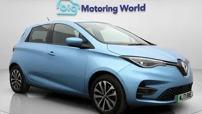 Blue Used 2021 Renault Zoe GT-Line Hatchback | £9,700 (Fair price)