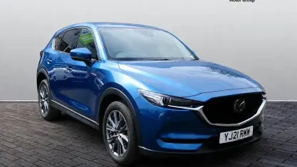 Used Mazda CX-5 Inclusive 165 HP (121 kW) 2021 Blue SUV