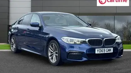 Used BMW 520 M Sport 184 HP (135 kW) 2020 Blue Sedan
