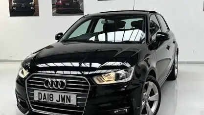 Used Audi A1 Sportback Sport 95 HP (69 kW) 2018 Black Hatchback