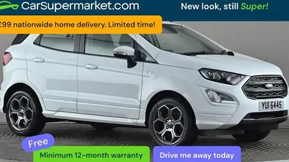 Used Ford Ecosport ST-Line 125 HP (91 kW) 2022 White SUV