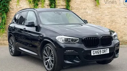 Used BMW X3 M Sport 190 HP (139 kW) 2020 Black SUV