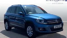 Blue Used 2015 VW Tiguan Match SUV | £12,018 (Fair price)