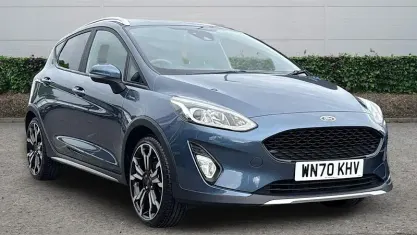 Używany Ford Fiesta Active X 125 KM (91 kW) 2020 Niebieski Hatchback