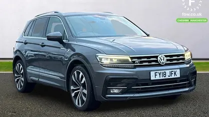 Used VW Tiguan R-line 190 HP (139 kW) 2018 Grey SUV
