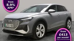 Grey Used 2023 Audi Q4 e-tron S-Line SUV | £27,361 (Fair price)