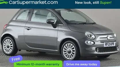 Usado Fiat 500 Dolcevita 69 HP (50 kW) 2021 Cinzento Citadino