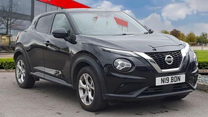 Używany Nissan Juke N-Connecta 117 KM (86 kW) 2020 Czarny SUV