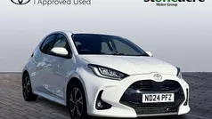 White Used 2024 Toyota Yaris Hybrid Design Hatchback | £18,000 (Fair price)