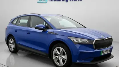 Used Skoda Enyaq iV ecoSuite 150 kW (204 HP) 2022 Blue SUV