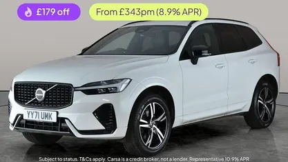 White Used 2021 Volvo XC60 R-Design SUV | £21,895 (Good price)