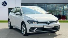 White Used 2023 VW Polo Style Hatchback | £17,535 (Fair price)