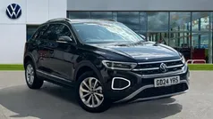 Deep black pearlescent Used 2024 VW T-Roc Style SUV | £25,774 (Fair price)