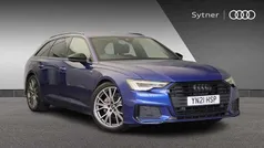 Blue Used 2021 Audi A6 Black Edition Estate | £28,500 (Fair price)