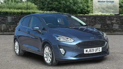 Used Ford Fiesta Titanium 95 HP (69 kW) 2019 Blue Hatchback