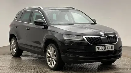 Used Skoda Karoq SE L 150 HP (110 kW) 2020 Black SUV