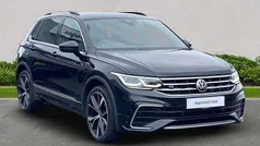 Black Used 2021 VW Tiguan R-line SUV | £25,951 (Fair price)