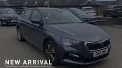 Quartz grey metallic Used 2021 Skoda Scala SE Hatchback | £10,500 (Fair price)