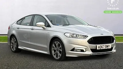 Silver Used 2017 Ford Mondeo ST-Line X Hatchback | £11,899 (Fair price)