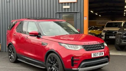 Used Land Rover Discovery HSE Luxury 258 HP (189 kW) 2017 Red SUV