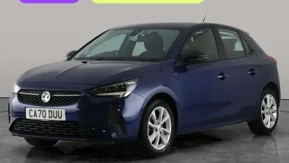 Used Vauxhall Corsa 75 HP (55 kW) 2020 Blue Hatchback