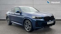 Blue Used 2024 BMW X4 M Sport SUV | £47,049 (Fair price)