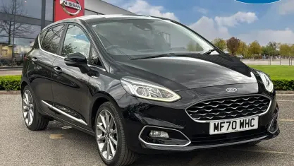 Used Ford Fiesta Vignale 125 HP (91 kW) 2020 Black Hatchback