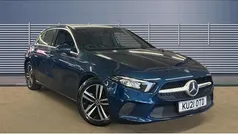 Blue Used 2021 Mercedes A200 Executive Hatchback | £19,816 (Fair price)