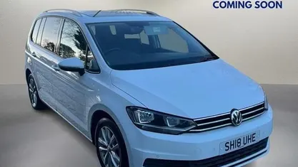 White Used 2018 VW Touran Family MPV | £13,150 (Good price)