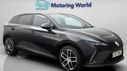 Used MG MG4 EV Trophy 150 kW (204 HP) 2023 Black Hatchback
