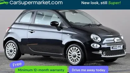 Używany Fiat 500 70 KM (51 kW) 2023 Czarny Hatchback