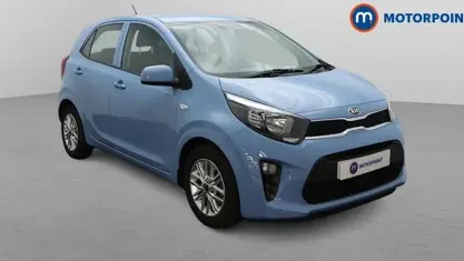 Used Kia Picanto 67 HP (49 kW) 2021 Blue Hatchback