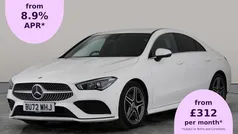 White Used 2022 Mercedes CLA180 AMG line Sedan | £23,267 (Fair price)