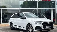 White Used 2023 Audi Q7 Black Edition SUV | £47,250 (Good price)