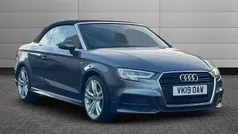 Grey Used 2019 Audi A3 Cabriolet S-Line Cabriolet | £16,950 (Fair price)