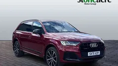 Red Used 2021 Audi Q7 Black Edition SUV | £39,995 (Good price)