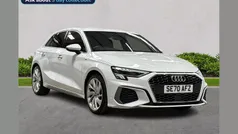 White Used 2020 Audi A3 S-Line Hatchback | £19,999 (Fair price)