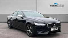 Onyx black metallic Used 2018 Volvo S90 R-Design Sedan | £14,300 (Fair price)