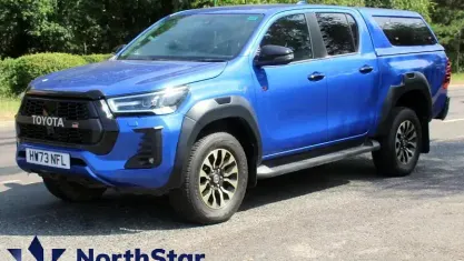 Used Toyota HiLux Sport 204 HP (150 kW) 2024 Blue Pickup