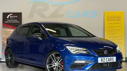 Usado Seat Leon CUPRA 300 HP (220 kW) 2018 Azul Citadino