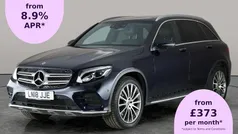 Blue Used 2018 Mercedes GLC250 AMG Line Premium Estate | £19,881 (Fair price)