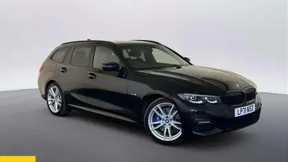 Used BMW 330e M Sport 292 HP (214 kW) 2022 Black Estate