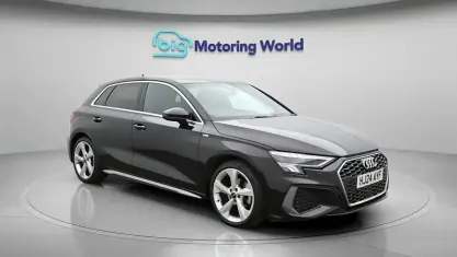 Used Audi A3 Sportback S-Line 150 HP (110 kW) 2024 Black Hatchback