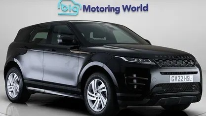 Begagnad Land Rover Range Rover evoque R-Dynamic 207 HK (152 kW) 2022 Svart SUV