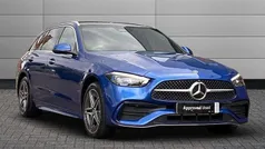 Sodalite blue Used 2024 Mercedes C300e AMG Line Premium Plus Estate | £36,490 (Good price)