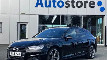Used Audi A4 Black Edition 150 HP (110 kW) 2019 Black Estate