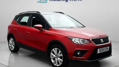 Used Seat Arona SE Technology 95 HP (69 kW) 2019 Red SUV